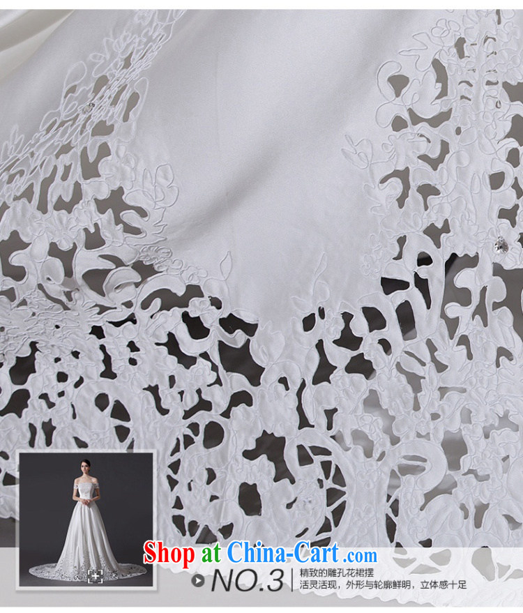 Nicole Richie wedding dresses 2015 summer new high-field shoulder wedding long-tail wedding bridal wedding wedding wedding dresses larger wedding band wedding tail 60 CM Advanced Customization 30 Day Shipping pictures, price, brand platters! Elections are good character, the national distribution, so why buy now enjoy more preferential! Health