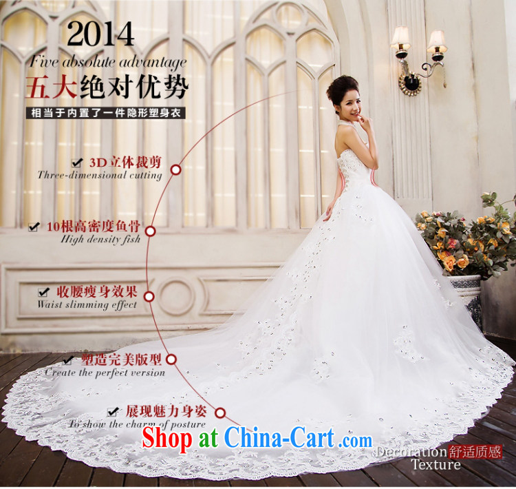 Yong-yan and 2015 new wedding dresses new long-tail 1.2 M bridal erase chest larger graphics thin lace pregnant women custom wedding white. size is not final pictures, price, brand platters! Elections are good character, the national distribution, so why buy now enjoy more preferential! Health