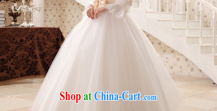 Optimize Hung-winter new long-sleeved warm wedding 20,141 field shoulder high-end marriages wedding white Princess shaggy skirts QH 5501 white XL pictures, price, brand platters! Elections are good character, the national distribution, so why buy now enjoy more preferential! Health