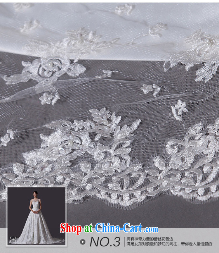 Bridal wedding dresses new spring 2015 Mary Magdalene stylish chest wedding lace wedding long-tail wedding, wedding annual concert hosted service female tail 200 CM Advanced Customization 15 Day Shipping pictures, price, brand platters! Elections are good character, the national distribution, so why buy now enjoy more preferential! Health