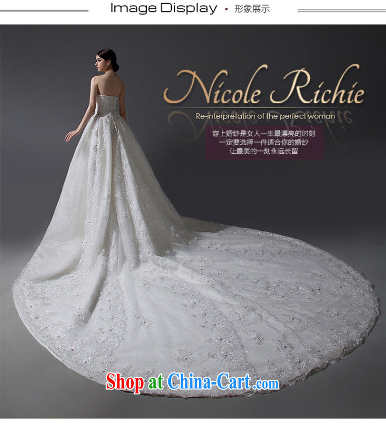 Kidman, 2015 new stylish erase chest wedding long-tail wedding lace wedding bridal wedding marriage wedding annual concert hosted service tail 200 CM Advanced Customization 15 Day Shipping pictures, price, brand platters! Elections are good character, the national distribution, so why buy now enjoy more preferential! Health