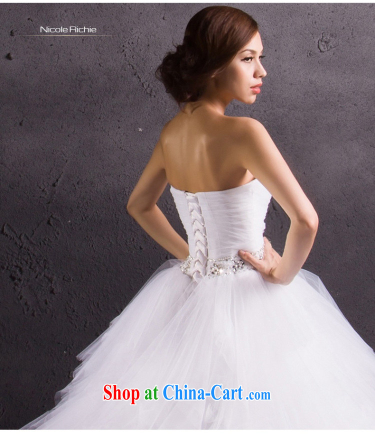 Nicole Richie wedding dresses summer 2015 new stylish and wiped his chest wedding long-tail wedding bridal wedding marriage wedding toast annual service hosted tail 200 CM Advanced Customization 15 Day Shipping pictures, price, brand platters! Elections are good character, the national distribution, so why buy now enjoy more preferential! Health