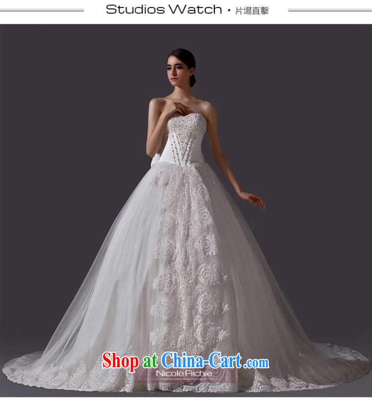 Nicole Richie wedding dresses summer 2015 new stylish and wiped his chest wedding lace wedding long-tail wedding bridal wedding marriage wedding evening dress presided over his tail 100 CM Advanced Customization 15 Day Shipping pictures, price, brand platters! Elections are good character, the national distribution, so why buy now enjoy more preferential! Health