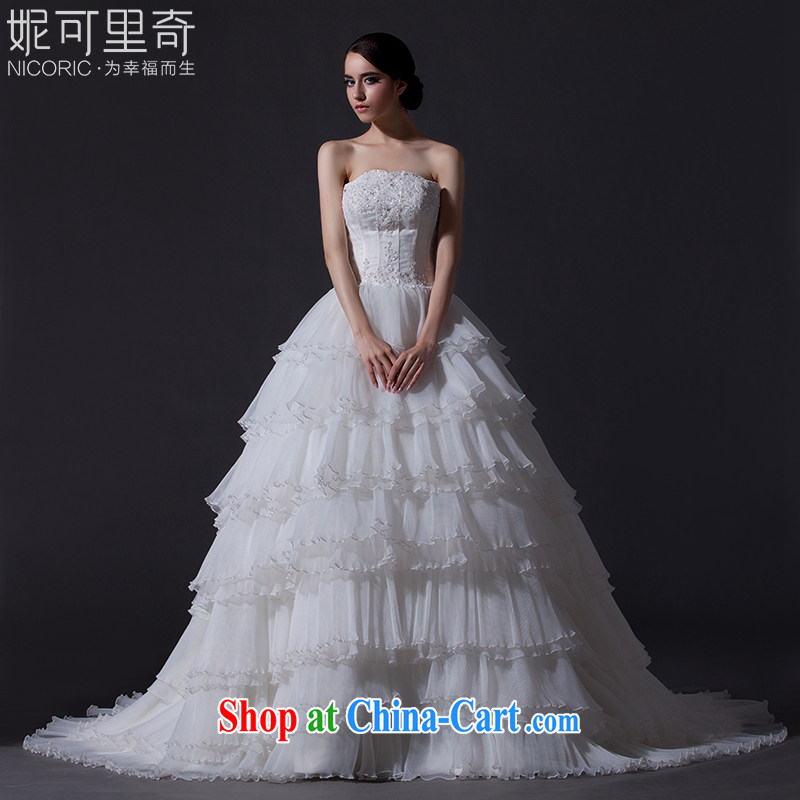 Kidman, summer 2015 New new stylish wiped his chest lace the manual cake skirt long-tail bridal wedding dresses _7 - 10 days Shipping_, and advanced customization 15 day shipping