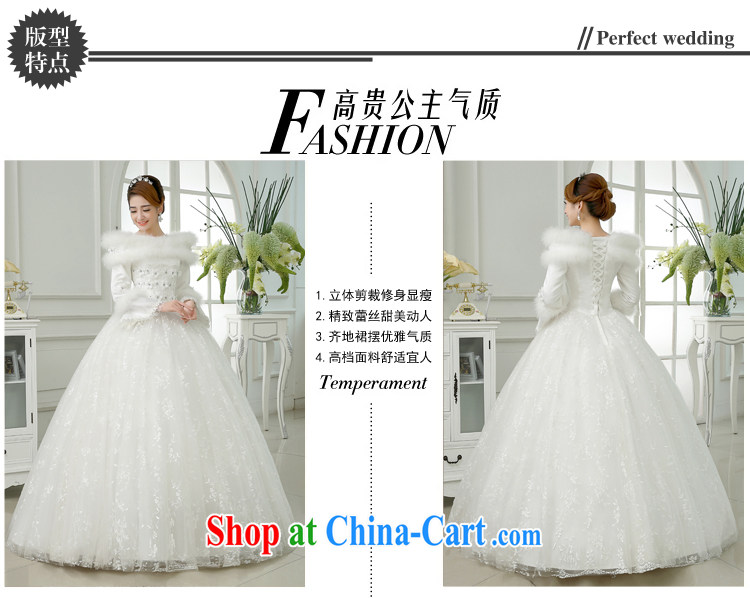 There is embroidery bridal winter clothes 2015 new marriage Korean winter long-sleeved a field base thick winter, cotton wedding white XXL code 2 feet 3 waist Suzhou shipping pictures, price, brand platters! Elections are good character, the national distribution, so why buy now enjoy more preferential! Health