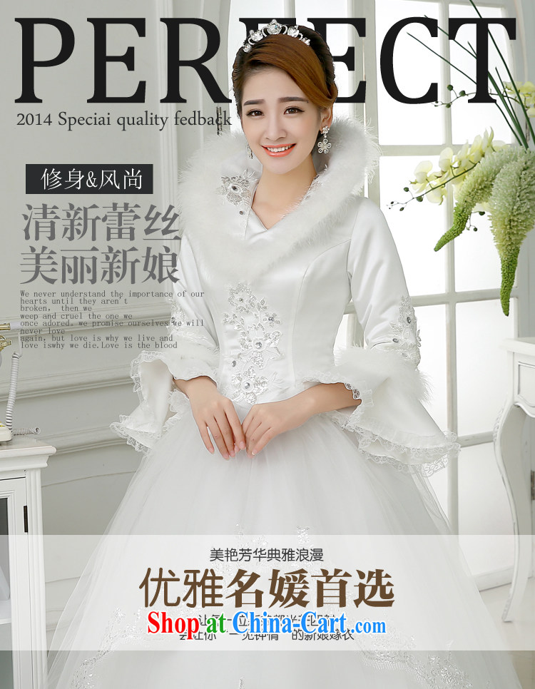 There is embroidery bridal 2015 new thick winter clothes winter marriage long-sleeved lace beauty wedding white XXXL 2 feet 4 waist Suzhou shipping pictures, price, brand platters! Elections are good character, the national distribution, so why buy now enjoy more preferential! Health