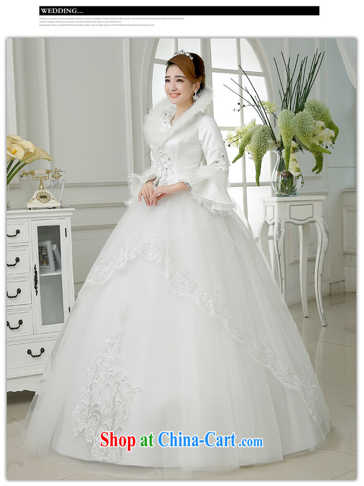 There is embroidery bridal 2015 new thick winter clothes winter marriage long-sleeved lace beauty wedding white XXXL 2 feet 4 waist Suzhou shipping pictures, price, brand platters! Elections are good character, the national distribution, so why buy now enjoy more preferential! Health