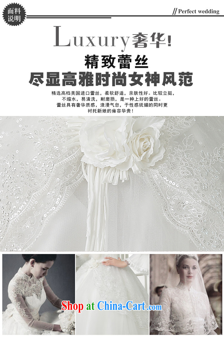 There is a bride's new 2015 Winter Olympics marriage with warm thick, gross for winter clothes long-sleeved wedding white XXXL 2 feet 4 waist Suzhou shipping pictures, price, brand platters! Elections are good character, the national distribution, so why buy now enjoy more preferential! Health