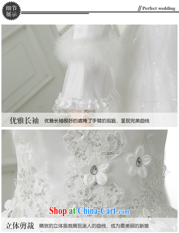 There is embroidery bridal 2015 new thick winter clothes wedding winter wedding long-sleeved lace beauty wedding white XXXL 2 feet 4 waist Suzhou shipping pictures, price, brand platters! Elections are good character, the national distribution, so why buy now enjoy more preferential! Health