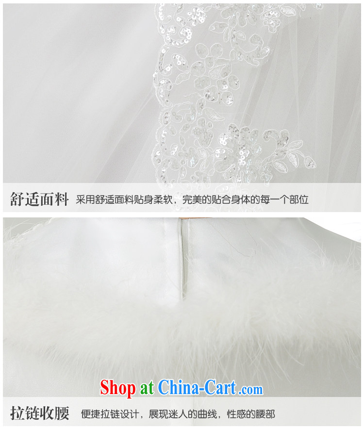 There is embroidery bridal 2015 winter new cotton wedding dresses long sleeved wool collar lace inserts drill winter clothing zipper wedding white XXXL 2 feet 4 waist Suzhou shipping pictures, price, brand platters! Elections are good character, the national distribution, so why buy now enjoy more preferential! Health