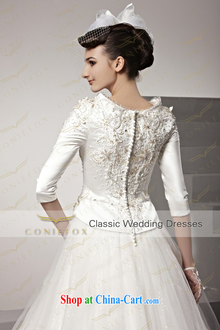Creative Fox high-end custom wedding dresses royal family and nobles marriage wedding elegance embroidery wedding bridal graphics thin with wedding 90,139 white tailored pictures, price, brand platters! Elections are good character, the national distribution, so why buy now enjoy more preferential! Health