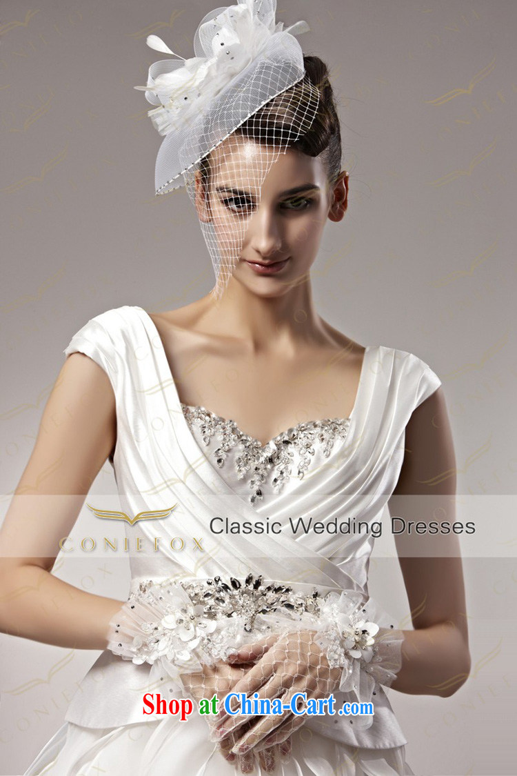Creative Fox tailored wedding sexy wavy tail wedding elegant luxury with drill marriages wedding beauty simple white wedding 90,156 white tailored pictures, price, brand platters! Elections are good character, the national distribution, so why buy now enjoy more preferential! Health