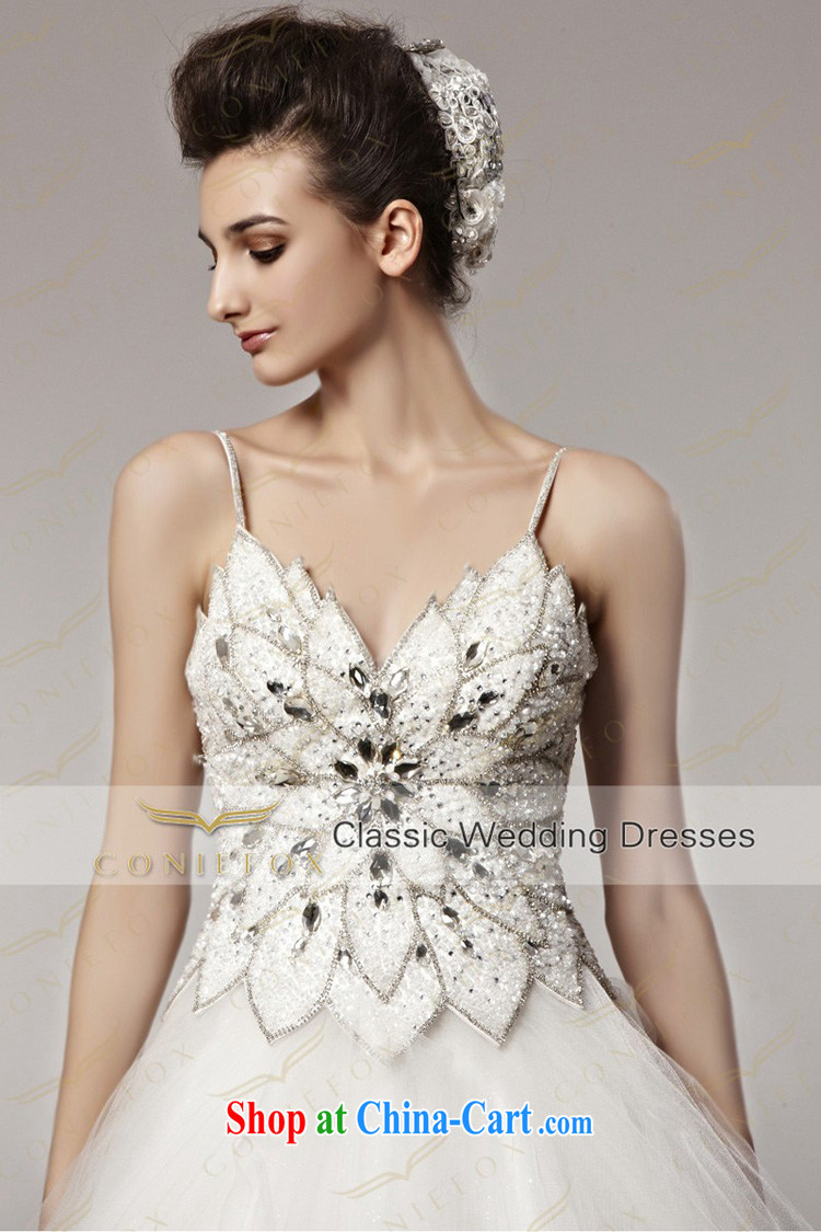 Creative Fox wedding dresses tailored wedding only the luxurious parquet drill wedding advanced shaggy with wedding wedding photography wedding 90,163 white tailored pictures, price, brand platters! Elections are good character, the national distribution, so why buy now enjoy more preferential! Health