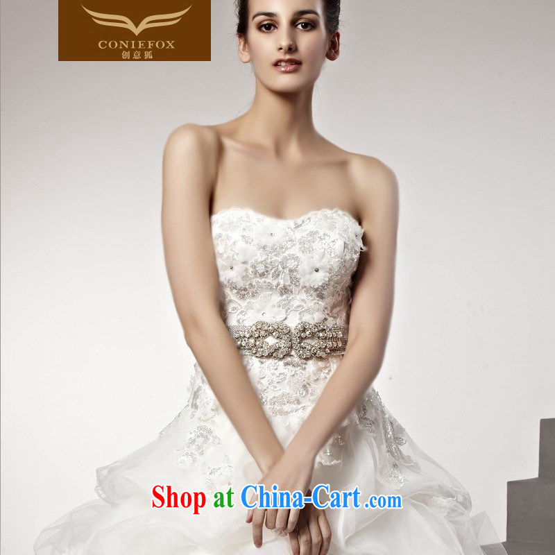 Creative Fox tailored wedding white sexy bare chest parquet drill wedding photo building Art Photography Wedding Video thin marriages wedding tail 90,181 white tailored, creative Fox (coniefox), online shopping