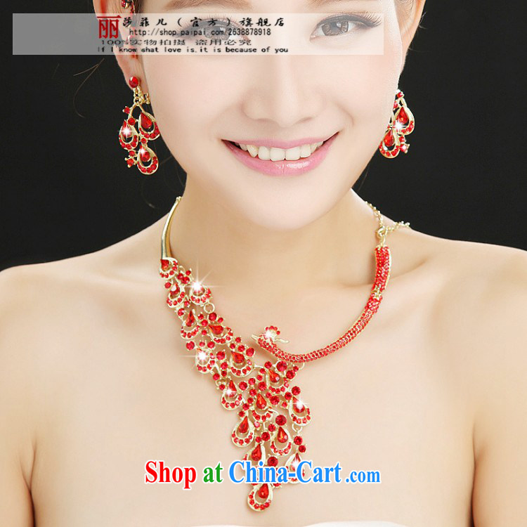 Bridal head-dress necklace earrings Crown 3 piece Peacock Phoenix Luxury Package wedding dresses accessories pictures, price, brand platters! Elections are good character, the national distribution, so why buy now enjoy more preferential! Health