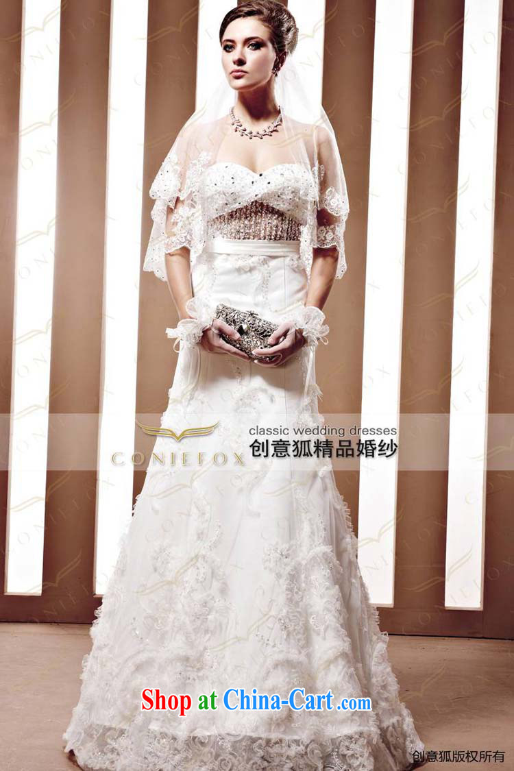 Creative Fox tailored wedding dresses a purely manual staple-joo Korean drill, sweet Princess continental wedding dresses with white wedding 90,062 tailored pictures, price, brand platters! Elections are good character, the national distribution, so why buy now enjoy more preferential! Health