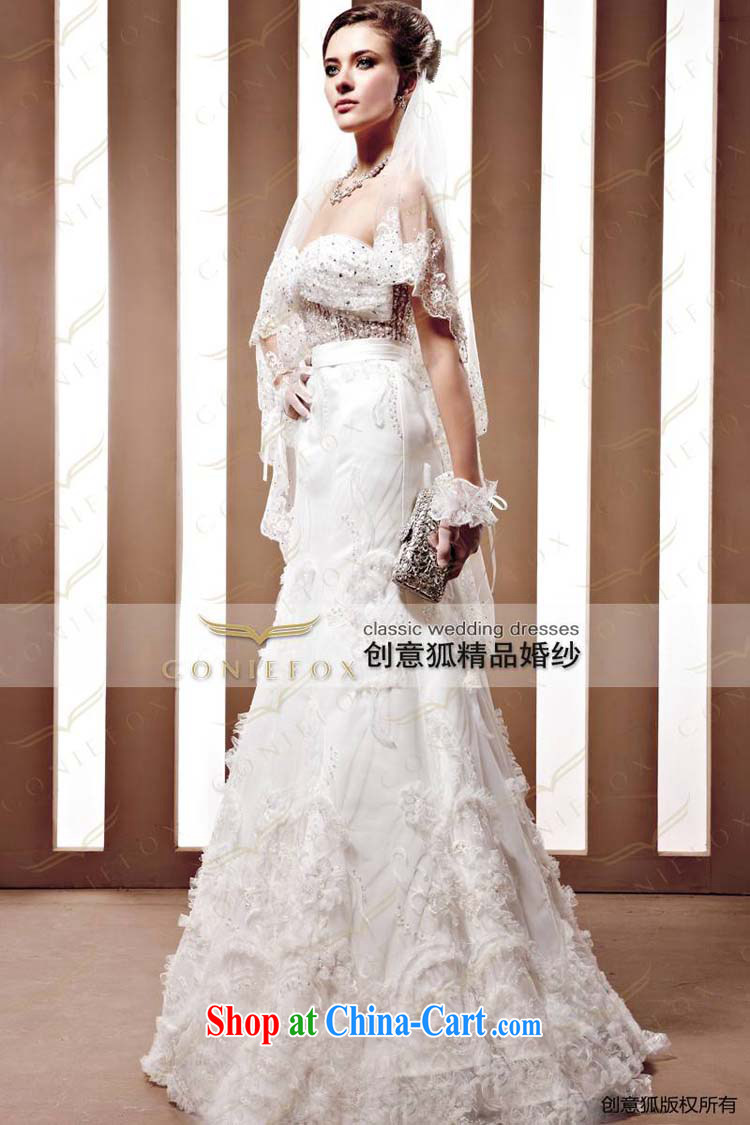 Creative Fox tailored wedding dresses a purely manual staple-joo Korean drill, sweet Princess continental wedding dresses with white wedding 90,062 tailored pictures, price, brand platters! Elections are good character, the national distribution, so why buy now enjoy more preferential! Health