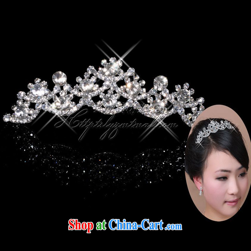 Honey, bride bride Korean jewelry water drilling Crown wedding Crown Crown wedding dresses accessories, honey, bride, shopping on the Internet