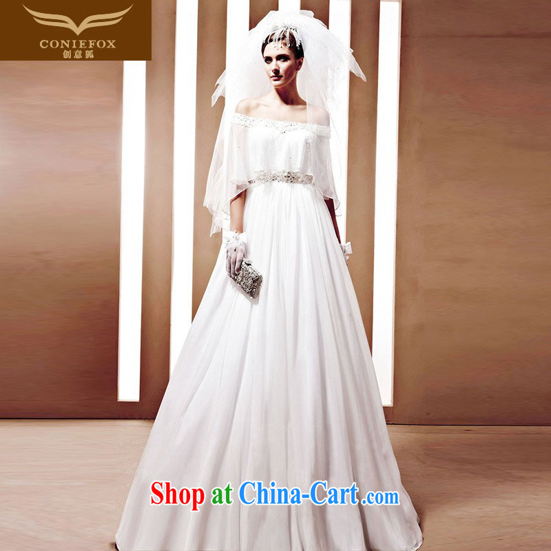 Creative Fox wedding dresses tailored bridal wedding custom high-end custom white wedding dresses Korean wedding 90,020 white tailored