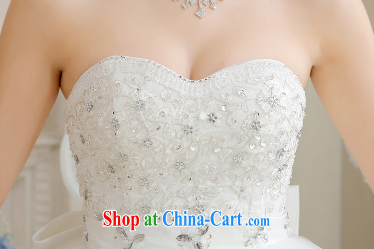 Rain is still clothing bridal wedding dress 2015 new Korean white erase chest stylish bowtie inserts drill video thin large, pregnant wedding HS 886 white tailored final pictures, price, brand platters! Elections are good character, the national distribution, so why buy now enjoy more preferential! Health