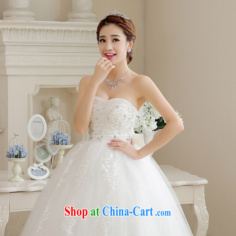 Rain is still clothing bridal wedding dresses 2015 new Korean white erase chest stylish bowtie inserts drill video thin large, pregnant women wedding HS 886 white tailored is not final, rain is still clothing, and shopping on the Internet