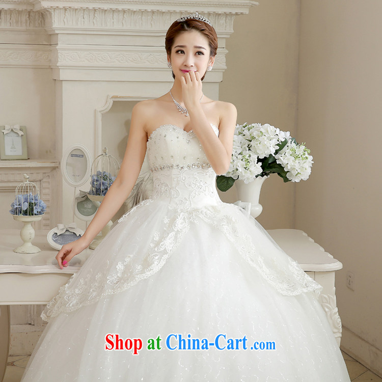 Rain is still Yi marriages 2015 new winter bride's hotel, wedding exclusive parquet drill white shaggy Princess with straps HS 888 white tailored final pictures, price, brand platters! Elections are good character, the national distribution, so why buy now enjoy more preferential! Health