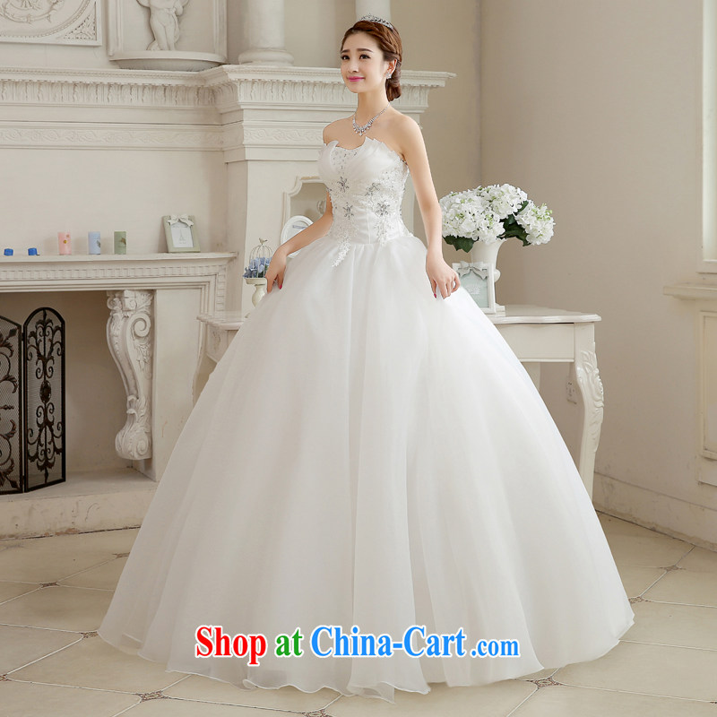 Rain is still clothing bridal 2015 new wedding dress white Princess married Mary Magdalene clothing chest stylish upmarket graphics thin large code with wedding HS 887 white tailored is not returned, rain is still clothing, shopping on the Internet