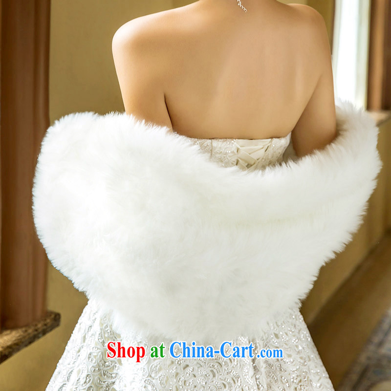 The bridal shawls wedding dresses shawls shawls winter/winter, bridal hair shawl 016 White single-hair, the bride, shopping on the Internet
