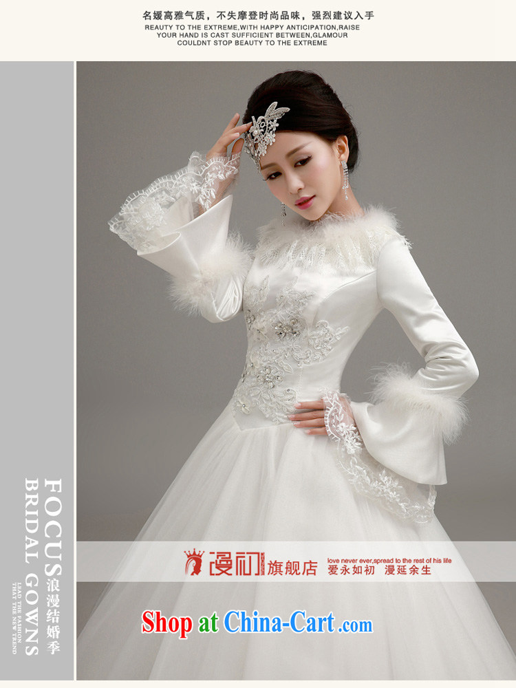 Early definition 2015 new winter graphics thin wedding Korean tie with white shaggy dress wedding thick warm winter wedding wedding dresses white XXL code pictures, price, brand platters! Elections are good character, the national distribution, so why buy now enjoy more preferential! Health