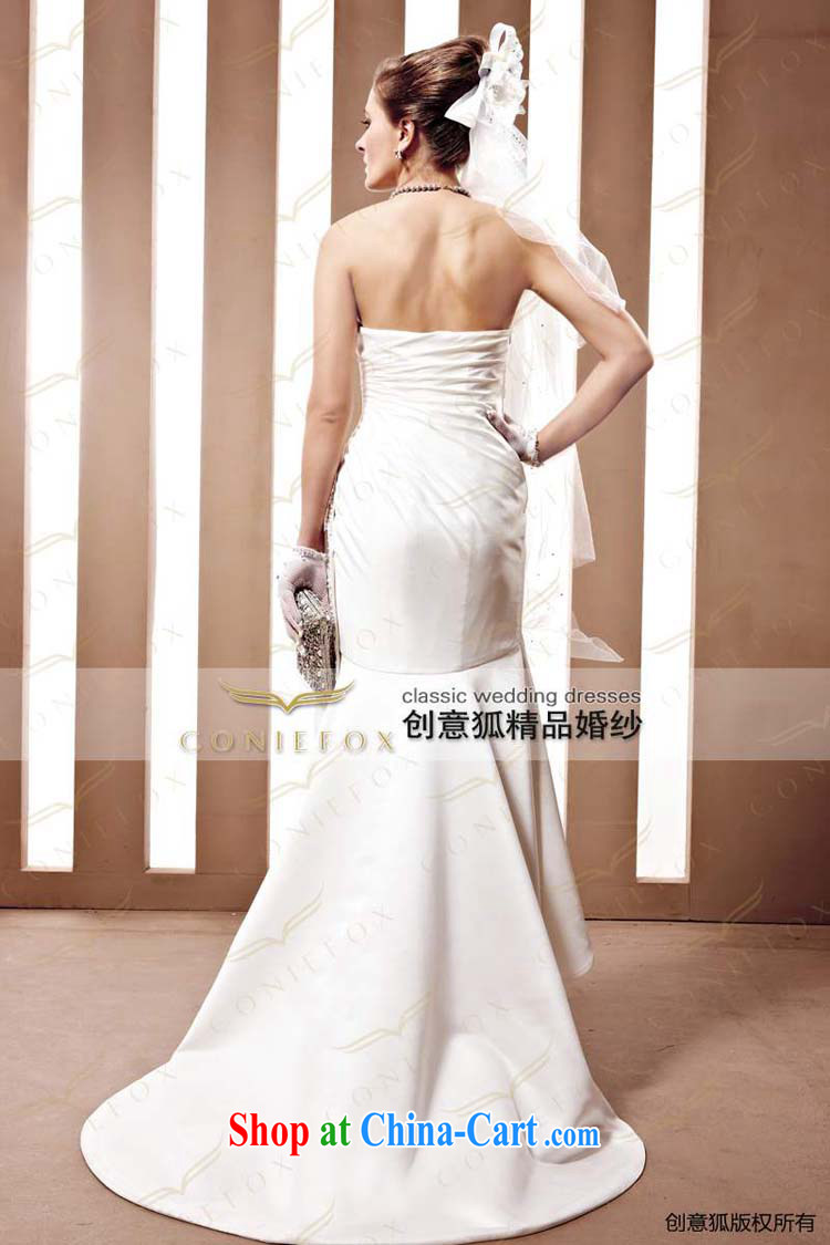 Creative Fox wedding tailored bridal erase chest wedding dresses elegant and noble star dress up red carpet wedding dresses 90,069 white tailored pictures, price, brand platters! Elections are good character, the national distribution, so why buy now enjoy more preferential! Health