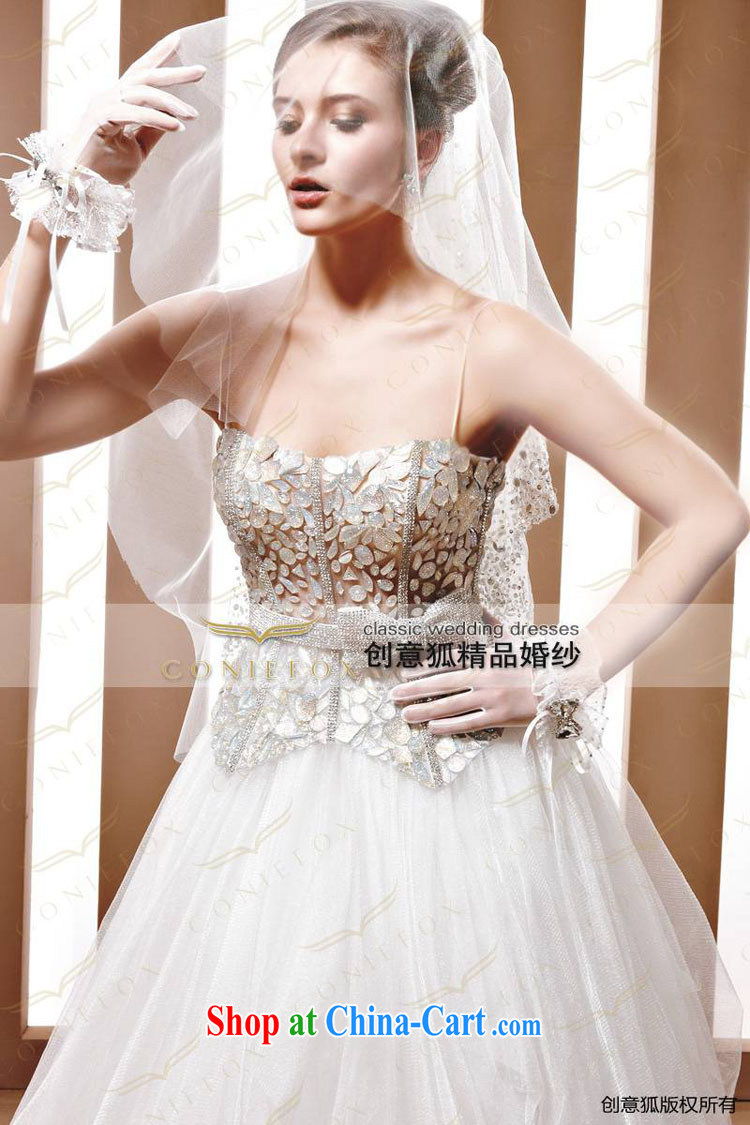 Creative Fox Evening Dress wedding dresses tailored stylish single shoulder graphics thin wedding white marriages wedding photo building wedding photography 90,052 white tailored pictures, price, brand platters! Elections are good character, the national distribution, so why buy now enjoy more preferential! Health