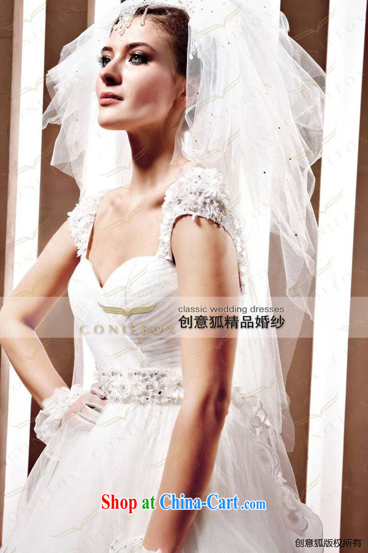 Creative Fox wedding dresses tailored bridal wedding new white with wedding dresses elegant and noble dream wedding wedding 90,060 white tailored pictures, price, brand platters! Elections are good character, the national distribution, so why buy now enjoy more preferential! Health