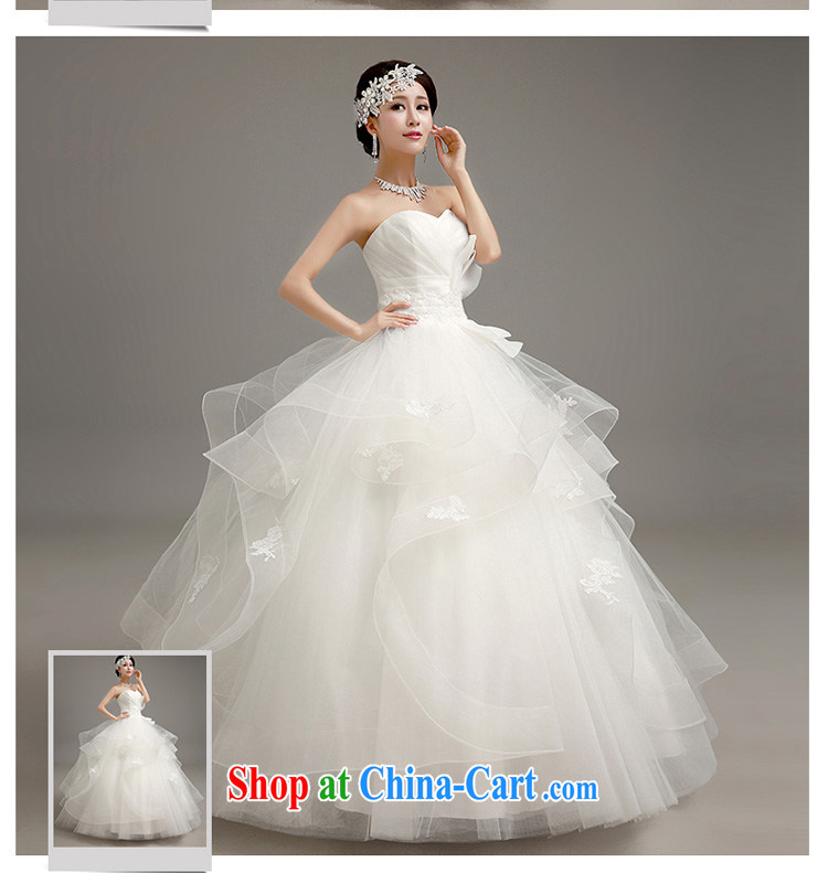 Early definition 2015 new wedding dresses Korean shaggy dress with wedding erase chest graphics thin Princess with straps wedding white. Contact Customer Service pictures, price, brand platters! Elections are good character, the national distribution, so why buy now enjoy more preferential! Health