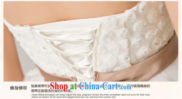 Paul and love Ms Audrey EU Yuet-mee, RobinIvy) wedding dresses 2015 new high-waist pregnant women wiped his chest, wedding H 12,144 white XL pictures, price, brand platters! Elections are good character, the national distribution, so why buy now enjoy more preferential! Health