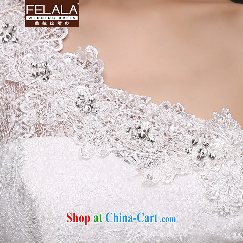 Ferrara 2015 new wedding Korean sweet single shoulder bag shoulder lace wedding S (1 feet 9), Ferrara wedding (FELALA), shopping on the Internet
