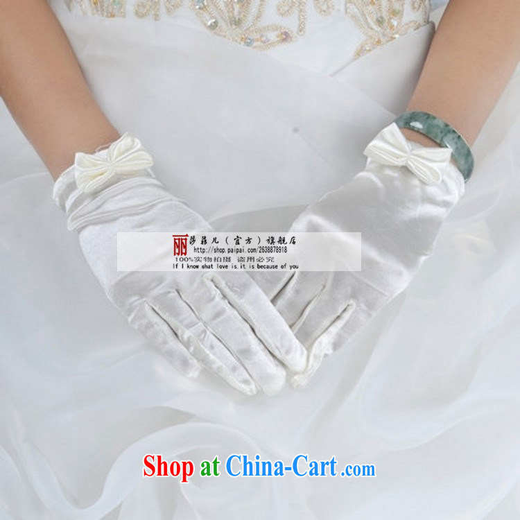 Bridal gloves female Korean winter wedding dress wedding gloves bowtie short white gloves white pictures, price, brand platters! Elections are good character, the national distribution, so why buy now enjoy more preferential! Health