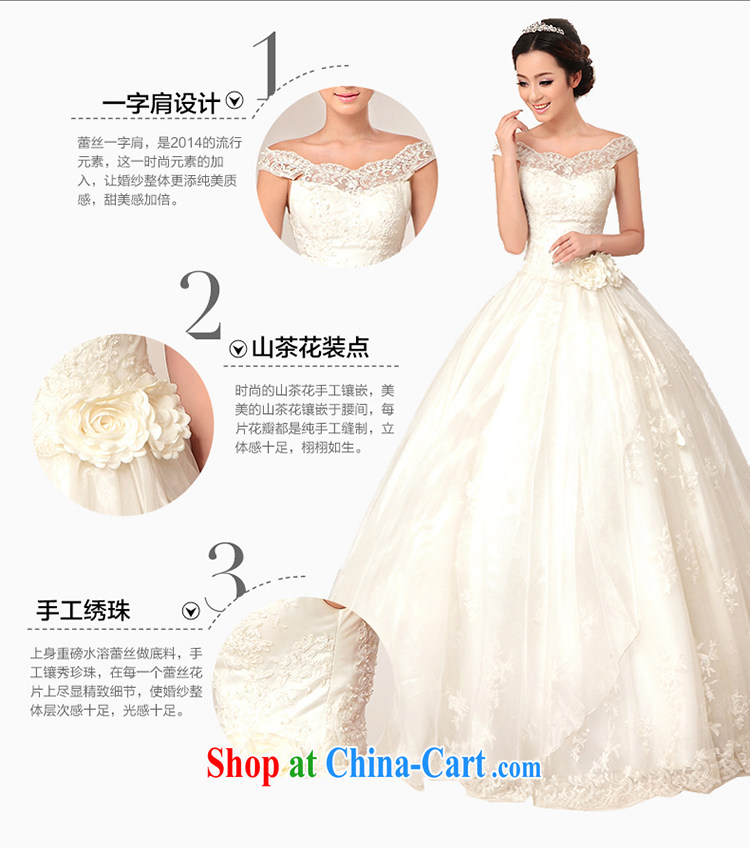 With the 2015 spring new Alice a shoulder bag shoulder with wedding Princess tied with Korean lace pregnant women wedding dresses white XL pictures, price, brand platters! Elections are good character, the national distribution, so why buy now enjoy more preferential! Health