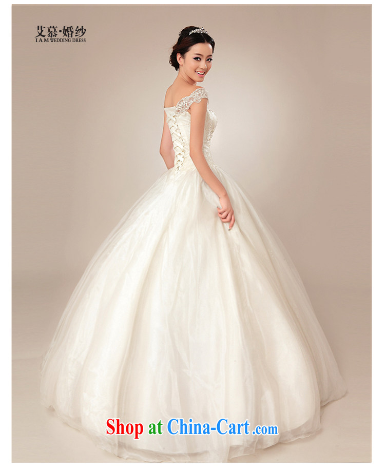 With the 2015 spring new Alice a shoulder bag shoulder with wedding Princess tied with Korean lace pregnant women wedding dresses white XL pictures, price, brand platters! Elections are good character, the national distribution, so why buy now enjoy more preferential! Health