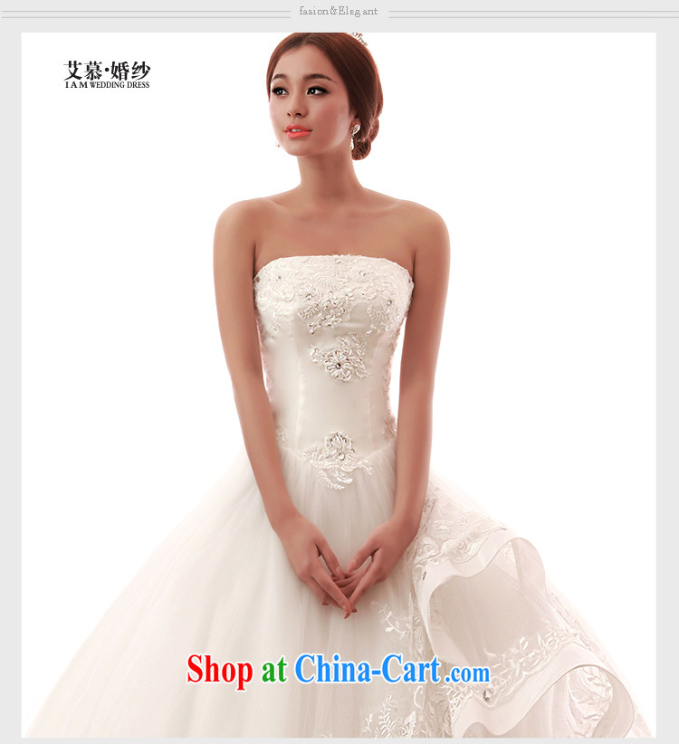 In the spring 2015 new wedding dresses Butterfly Dance wiped his chest and lace Princess drill Korean shaggy dress bridal wedding white XL pictures, price, brand platters! Elections are good character, the national distribution, so why buy now enjoy more preferential! Health