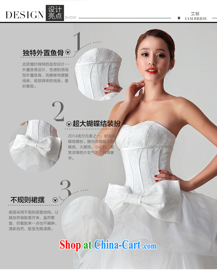 With the 2015 spring new, wedding Sun Hei with shaggy lace Butterfly Festival marriages wedding dresses white XL pictures, price, brand platters! Elections are good character, the national distribution, so why buy now enjoy more preferential! Health