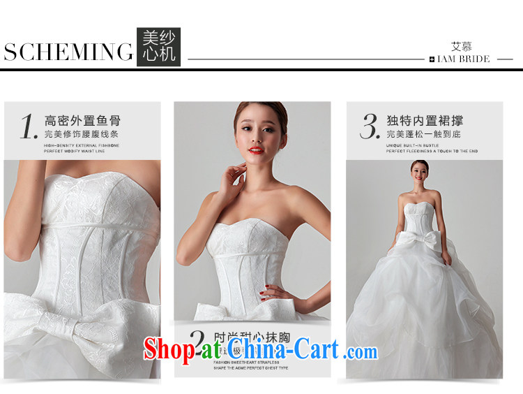 With the 2015 spring new, wedding Sun Hei with shaggy lace Butterfly Festival marriages wedding dresses white XL pictures, price, brand platters! Elections are good character, the national distribution, so why buy now enjoy more preferential! Health