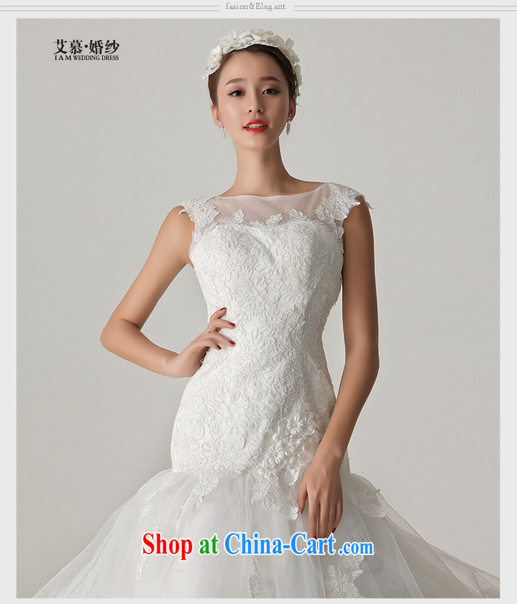 With the 2015 spring new spent fuser elegant lace back exposed crowsfoot a shoulder Princess Korean tail wedding dresses white L pictures, price, brand platters! Elections are good character, the national distribution, so why buy now enjoy more preferential! Health