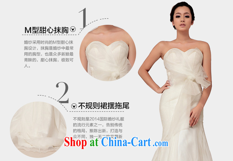 With the 2015 spring new wedding sparked Europe minimalist retro Princess crowsfoot tail wedding dresses ivory tailored pictures, price, brand platters! Elections are good character, the national distribution, so why buy now enjoy more preferential! Health