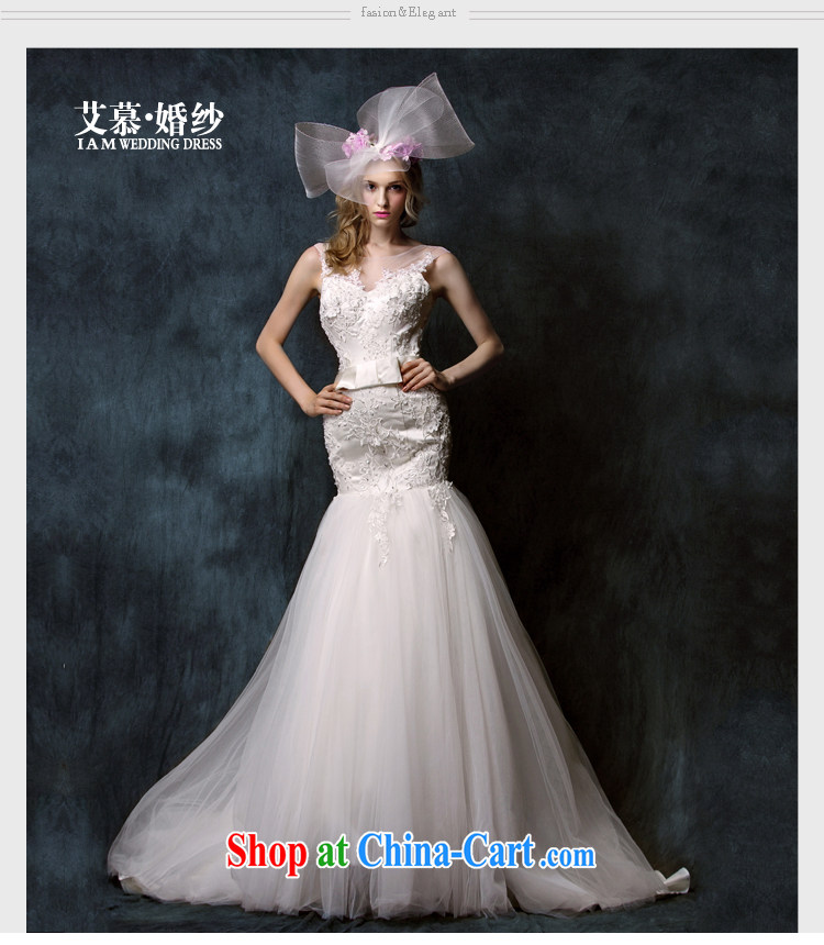 With the 2015 spring new cycle terminates and half lace Deep V erase chest lace crowsfoot bridal wedding dresses ivory L pictures, price, brand platters! Elections are good character, the national distribution, so why buy now enjoy more preferential! Health