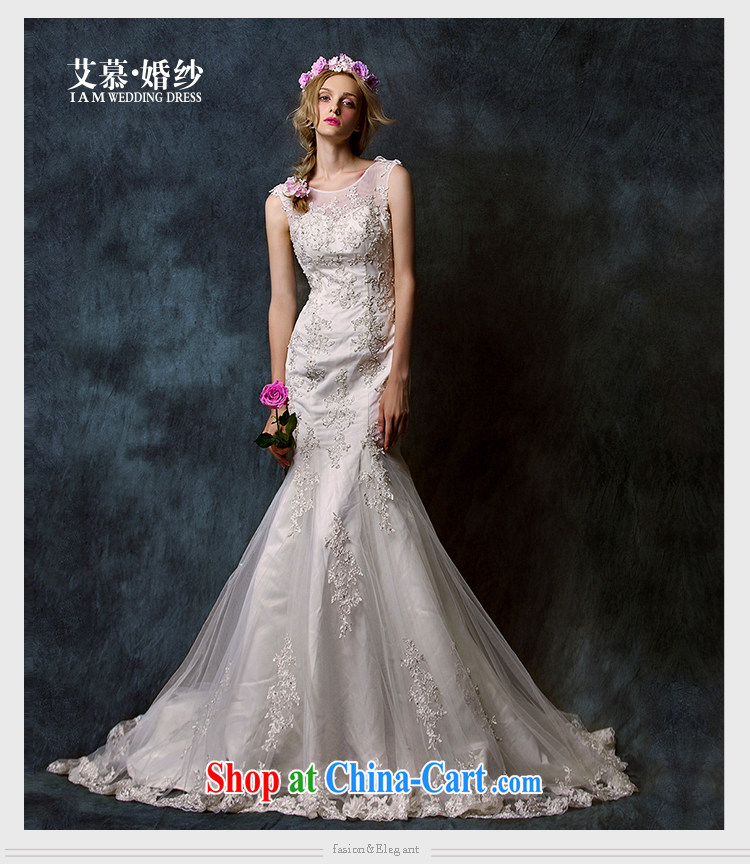 On the wedding dress spring 2015 new, Thomas early half and wiped his chest lace crowsfoot tail bridal wedding dresses white M pictures, price, brand platters! Elections are good character, the national distribution, so why buy now enjoy more preferential! Health