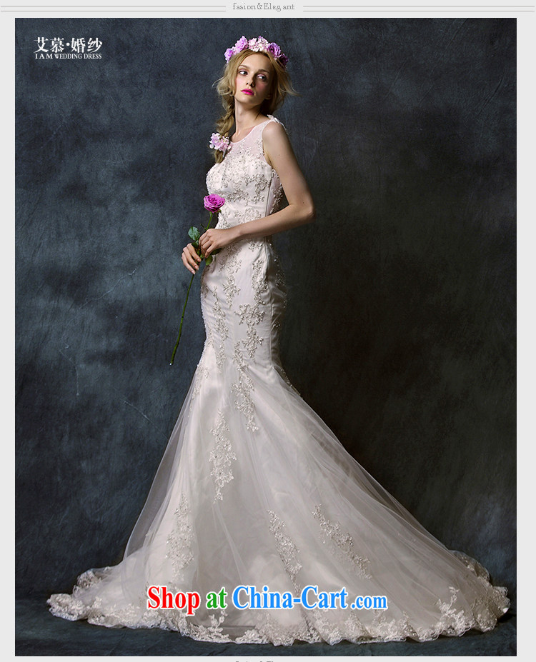 On the wedding dress spring 2015 new, Thomas early half and wiped his chest lace crowsfoot tail bridal wedding dresses white M pictures, price, brand platters! Elections are good character, the national distribution, so why buy now enjoy more preferential! Health