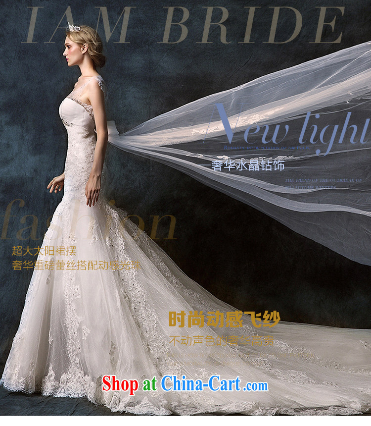 With the 2015 spring new Chui Xuan half and wiped his chest lace crowsfoot long-tail bridal wedding dresses white tailored pictures, price, brand platters! Elections are good character, the national distribution, so why buy now enjoy more preferential! Health