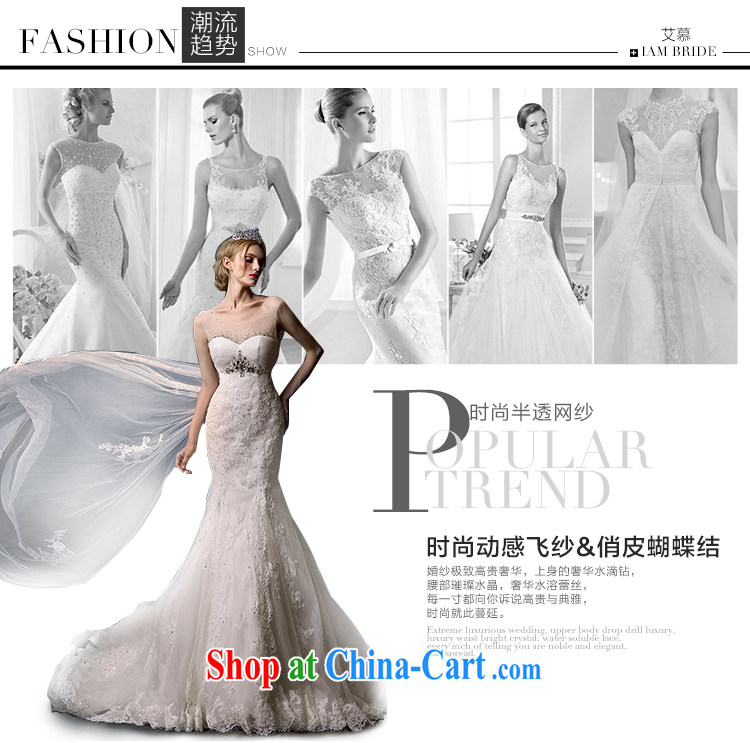 With the 2015 spring new Chui Xuan half and wiped his chest lace crowsfoot long-tail bridal wedding dresses white tailored pictures, price, brand platters! Elections are good character, the national distribution, so why buy now enjoy more preferential! Health