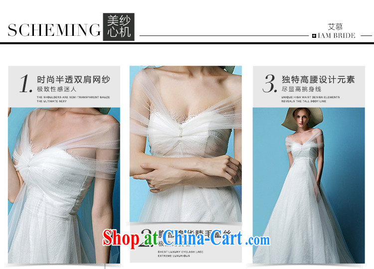 On the wedding dress spring 2015 new cycle floral displays a bare shoulders chest lace half and bridal wedding dresses white XL pictures, price, brand platters! Elections are good character, the national distribution, so why buy now enjoy more preferential! Health