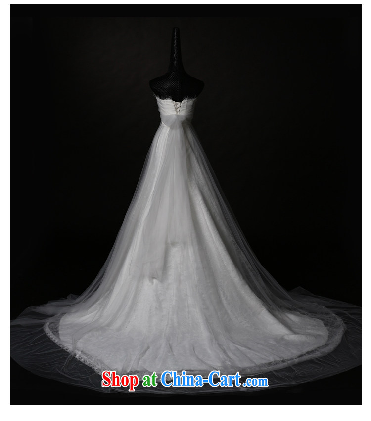 On the wedding dress spring 2015 new cycle floral displays a bare shoulders chest lace half and bridal wedding dresses white XL pictures, price, brand platters! Elections are good character, the national distribution, so why buy now enjoy more preferential! Health